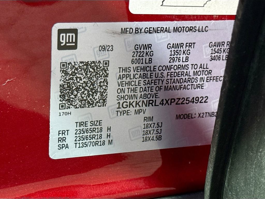 2023 GMC Acadia SLE