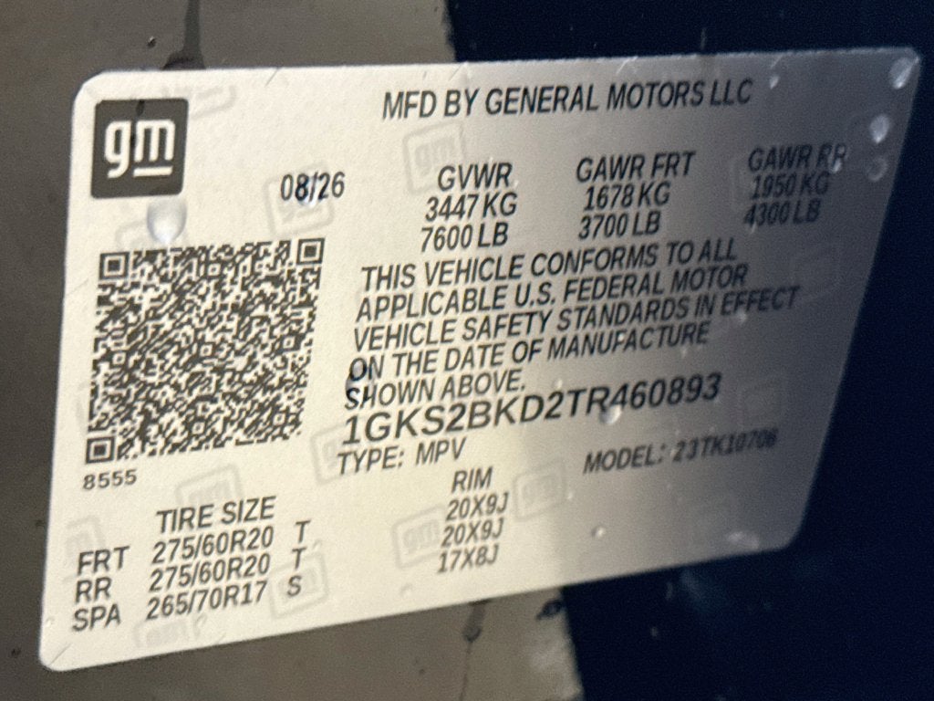 2026 GMC Yukon Elevation