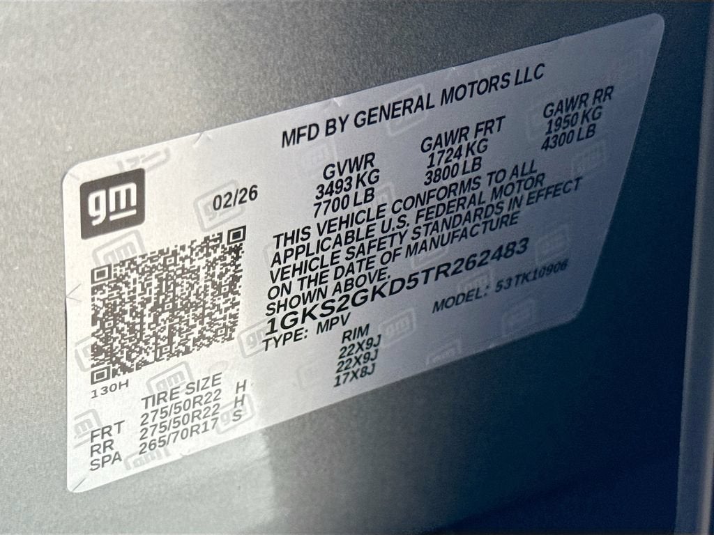 2026 GMC Yukon XL Elevation
