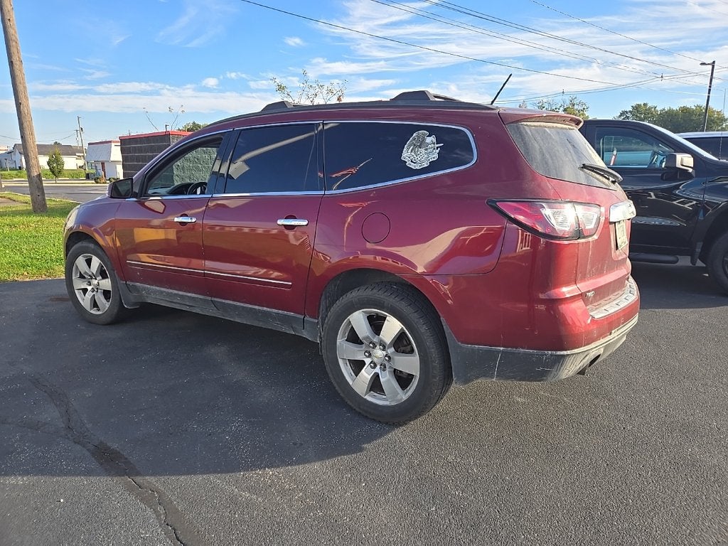 Used 2015 Chevrolet Traverse LTZ with VIN 1GNKVJKD5FJ294778 for sale in Lebanon, IN