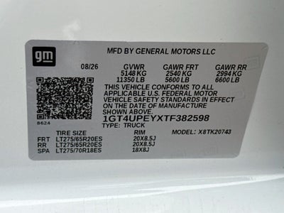 2026 GMC Sierra 2500 HD AT4
