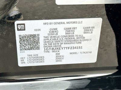 2026 GMC Sierra 2500 HD Denali Ultimate