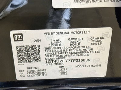 2026 GMC Sierra 2500 HD AT4X
