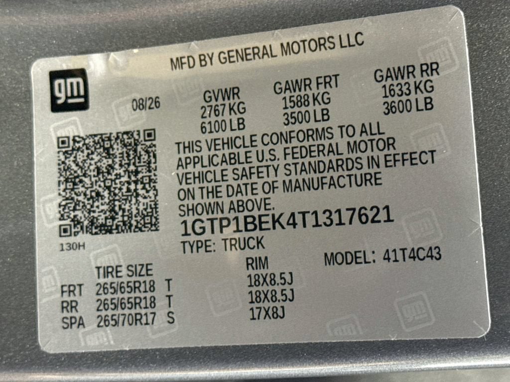 2026 GMC Canyon Elevation