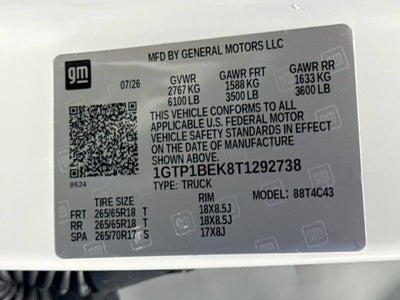 2026 GMC Canyon Elevation