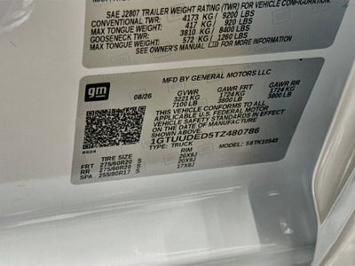 2026 GMC Sierra 1500 SLT