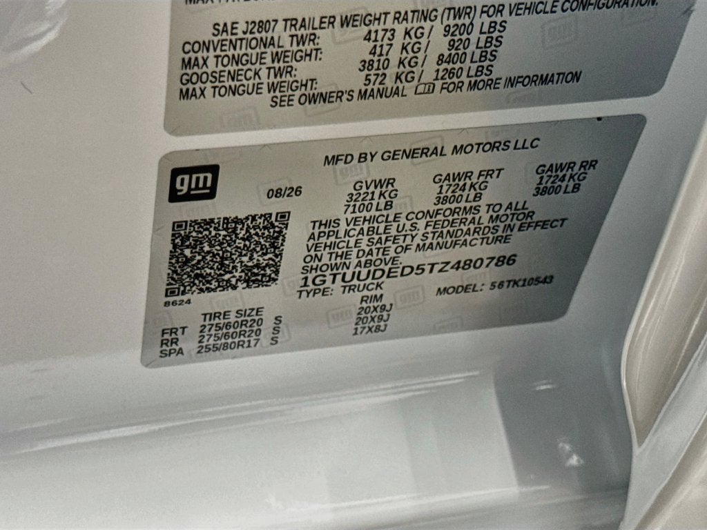 2026 GMC Sierra 1500 SLT