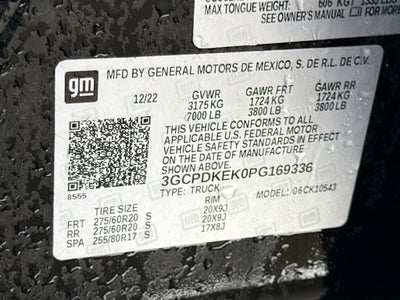 2023 Chevrolet Silverado 1500 LT (2FL)