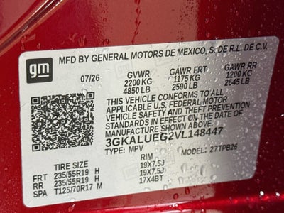 2027 GMC Terrain Elevation