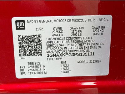 2023 Chevrolet Equinox LT