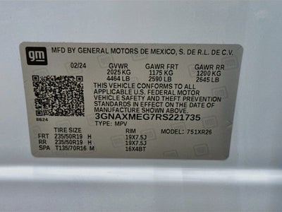 2024 Chevrolet Equinox RS