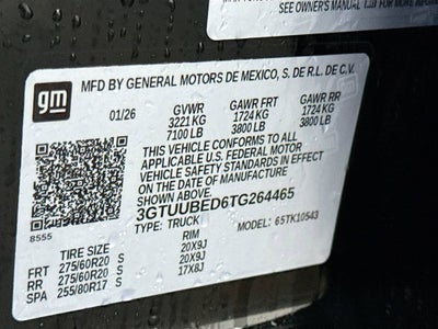 2026 GMC Sierra 1500 SLE