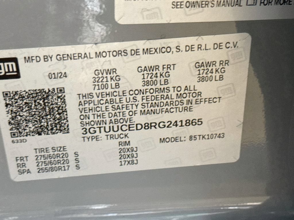 2024 GMC Sierra 1500 Elevation