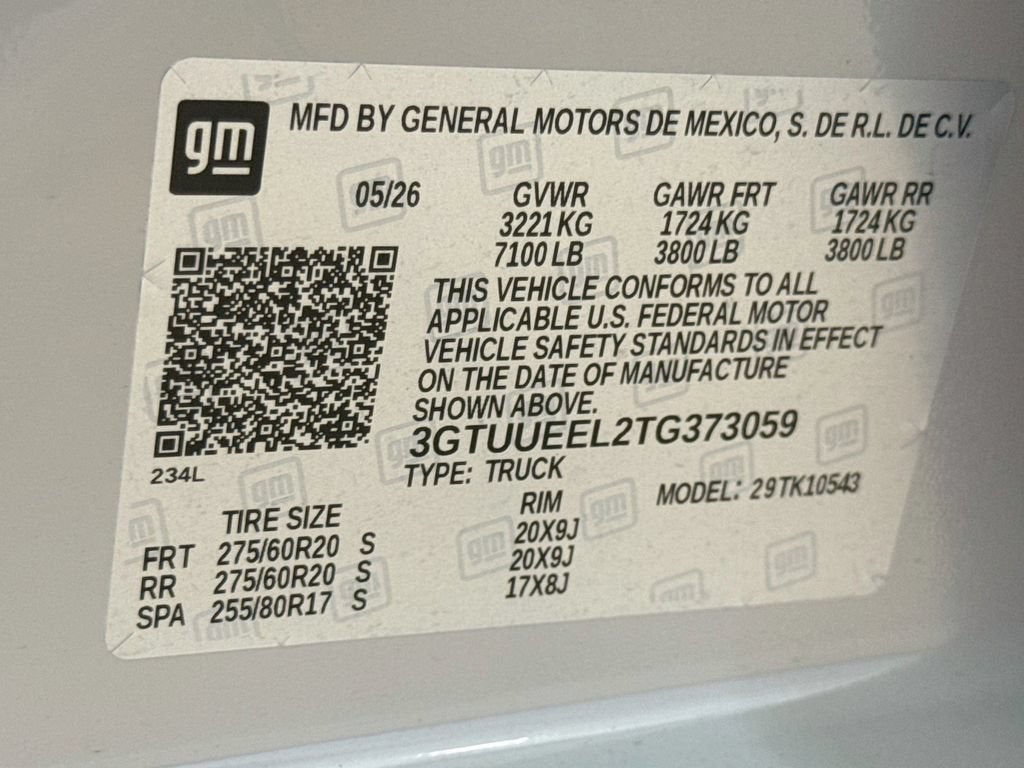 2026 GMC Sierra 1500 AT4