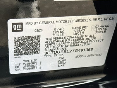 2026 GMC Sierra 1500 AT4