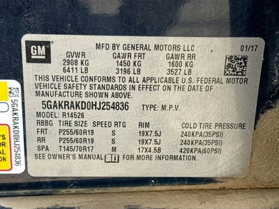 2017 Buick Enclave Convenience