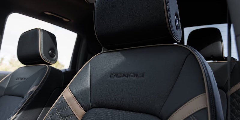Spacious interior seating of 2026 GMC Canyon Elevation