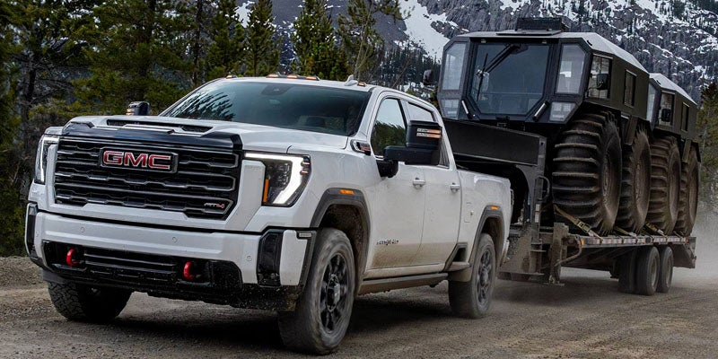 2026 Sierra 2500HD towing in Lebanon
