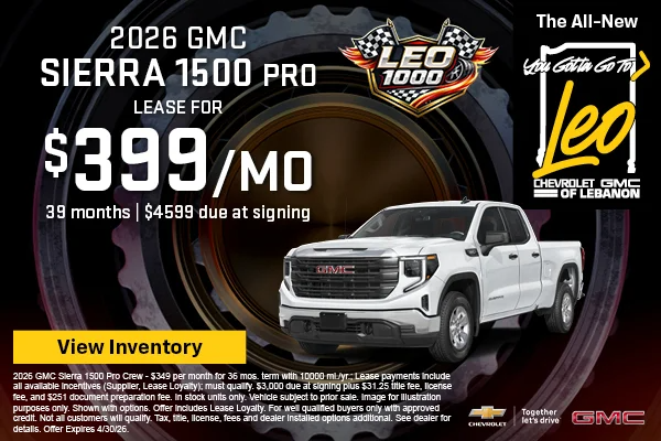 2026 GMC Sierra 1500 Pro