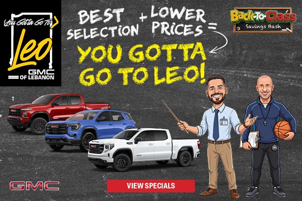 Check out our vehicle specials!
